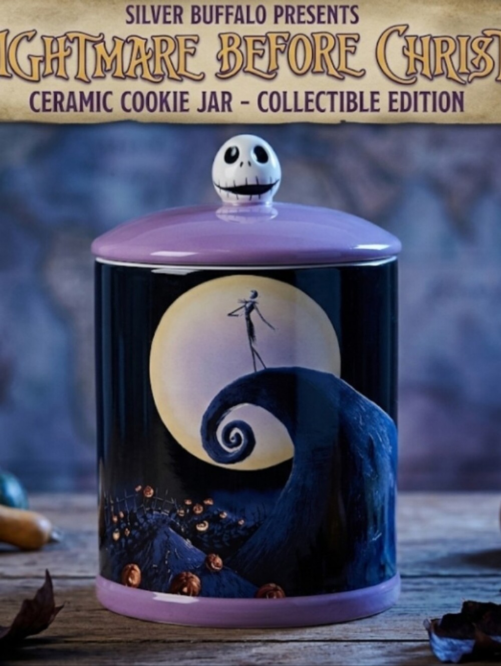 Disney Nightmare Before Christmas Jack Skelli​ngton 12" Cookie Jar
